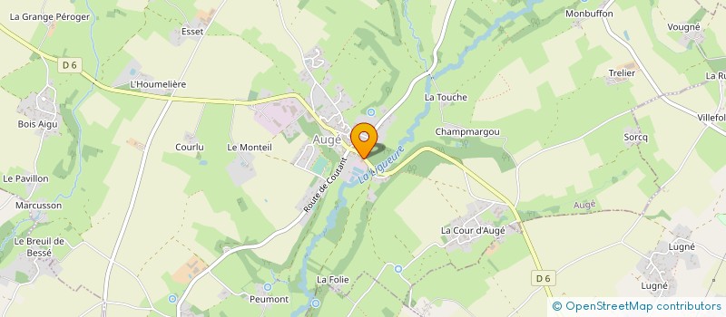 localisation de l'entreprise AUTOJUL  AUGE