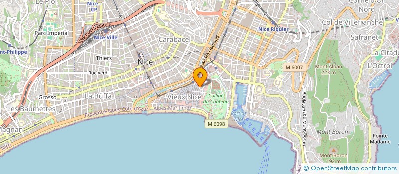 localisation de l'entreprise AUTOKIOSK SAS à NICE