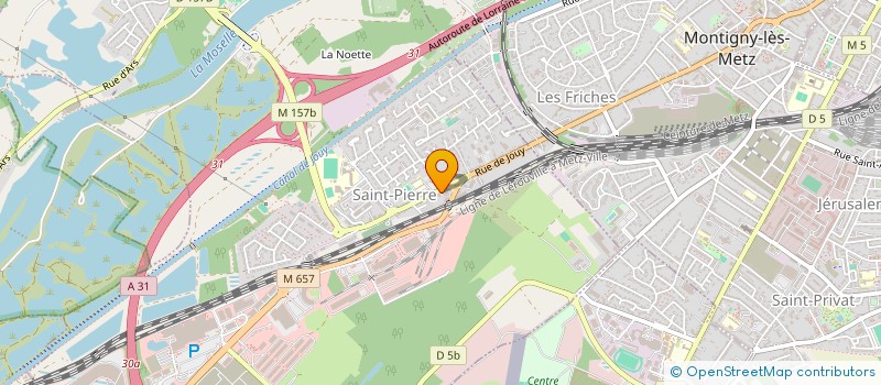 localisation de l'entreprise AUTOLAND à MOULINS-LES-METZ