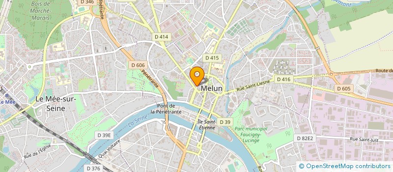localisation de l'entreprise AUTOLARGO à MELUN