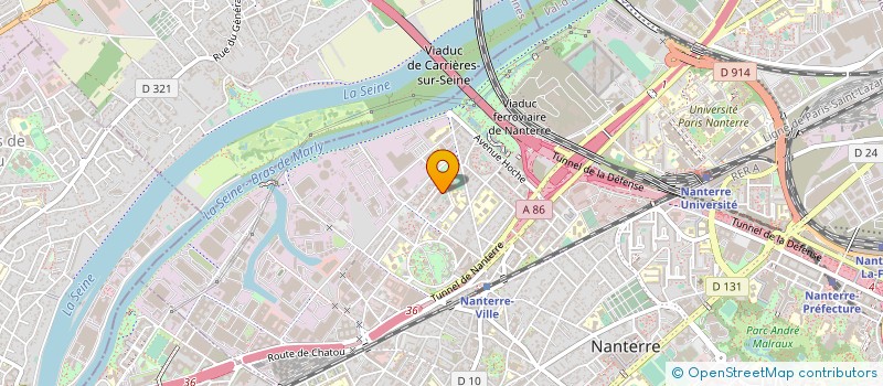 localisation de l'entreprise AUTOLAV'SERVICE  NANTERRE