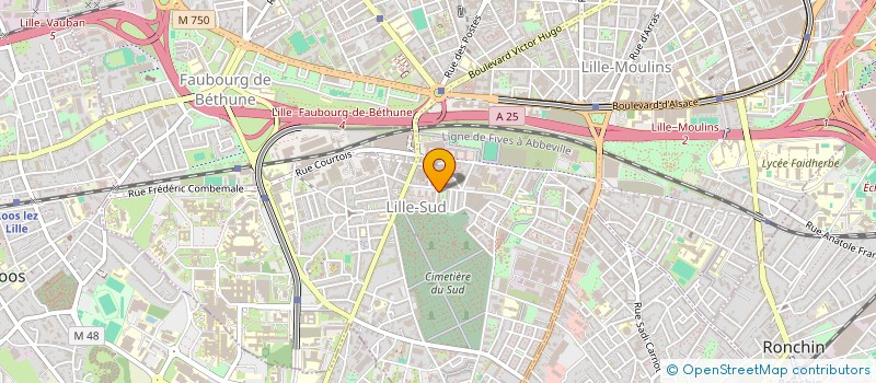 localisation de l'entreprise AUTOLIB à LILLE