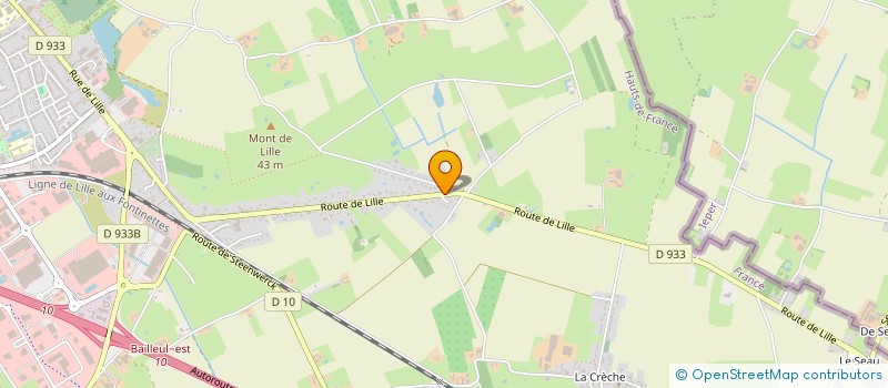 localisation de l'entreprise AUTOLIGNE à BAILLEUL