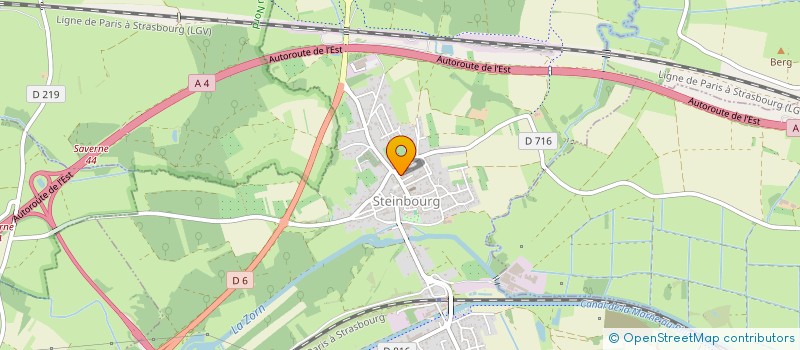 localisation de l'entreprise AUTOLINE  STEINBOURG