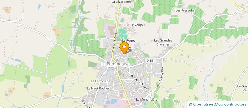 localisation de l'entreprise AUTOLINK à MAUGES-SUR-LOIRE