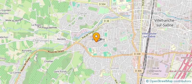 localisation de l'entreprise AUTOLOC SERVICE  JASSANS-RIOTTIER