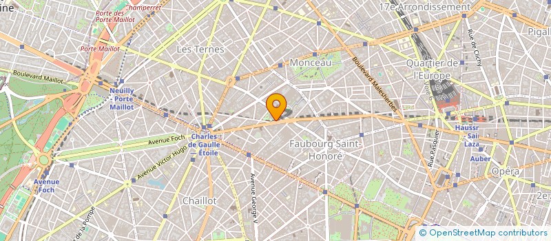 localisation de l'entreprise AUTOLUX ETOILE à PARIS