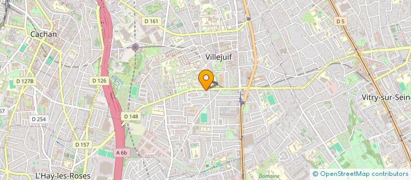 localisation de l'entreprise AUTOLYSE MENTALITAT  VILLEJUIF