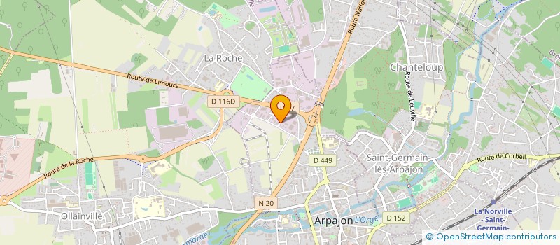 localisation de l'entreprise AUTOMA.DEPAN. SECU. CONTR- ELEC. à ARPAJON