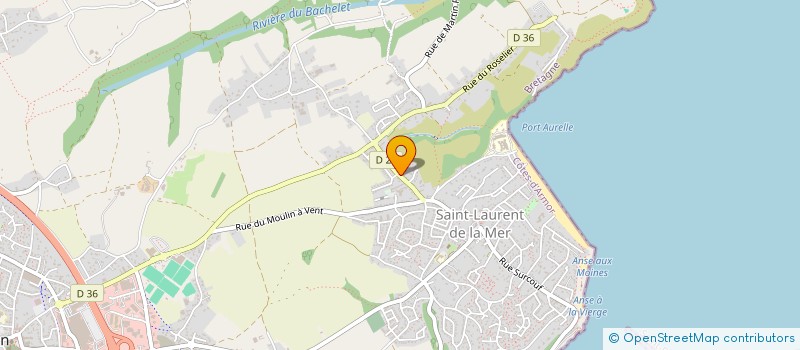 localisation de l'entreprise AUTOMA22  PLERIN