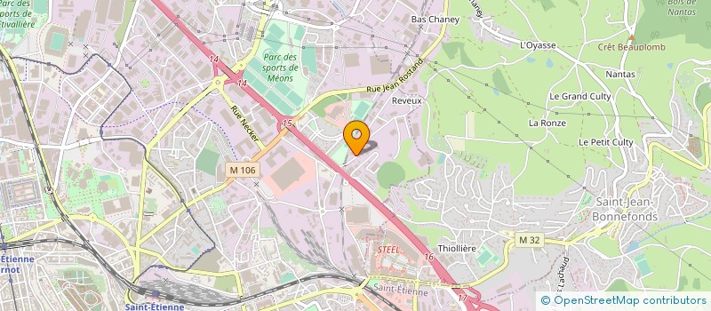 localisation de l'entreprise AUTOMACH à SAINT-ETIENNE