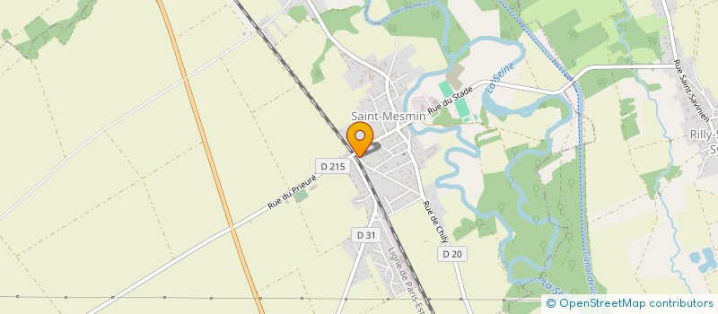 localisation de l'entreprise AUTOMADIS  SAINT-MESMIN