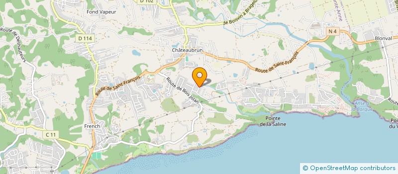 localisation de l'entreprise AUTOMALIN SARL à SAINTE-ANNE