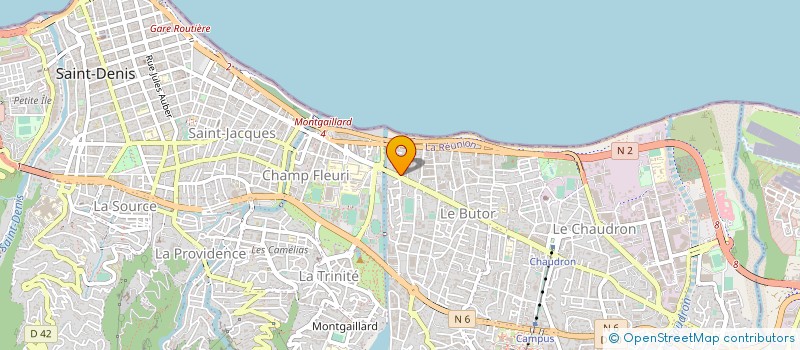 localisation de l'entreprise AUTOMARKET à SAINT-DENIS