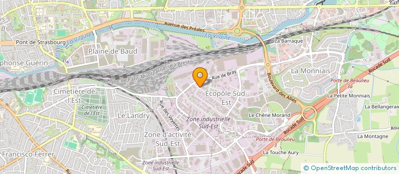 localisation de l'entreprise AUTOMAT DOMOTIQUE ETUDES FORMATION SCE  VAL-D'IZE