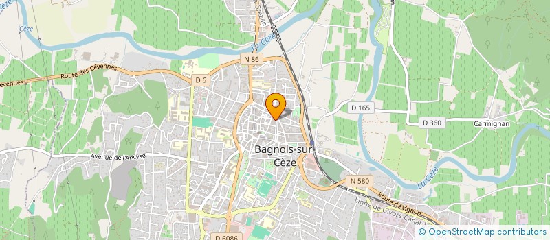 localisation de l'entreprise AUTOMAT PROTO REPRO INSTRUM MAINTENANCE à BAGNOLS-SUR-CEZE