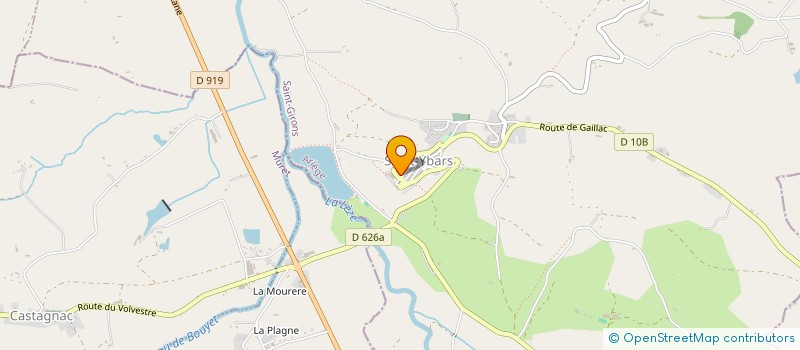localisation de l'entreprise AUTOMATE EUROPE SERVICE à SAINT-YBARS