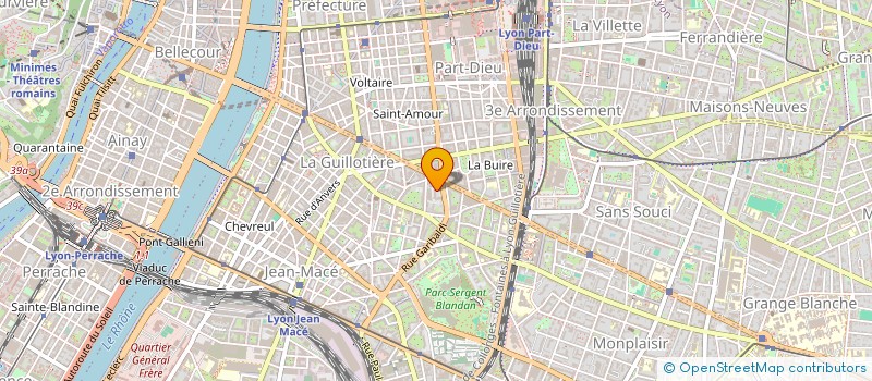 localisation de l'entreprise AUTOMATES 2000 SARL à LYON