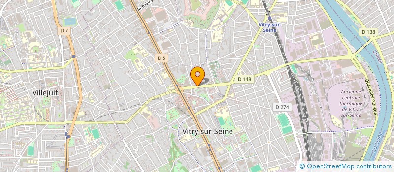 localisation de l'entreprise AUTOMATH SELF GARAGE  VITRY-SUR-SEINE
