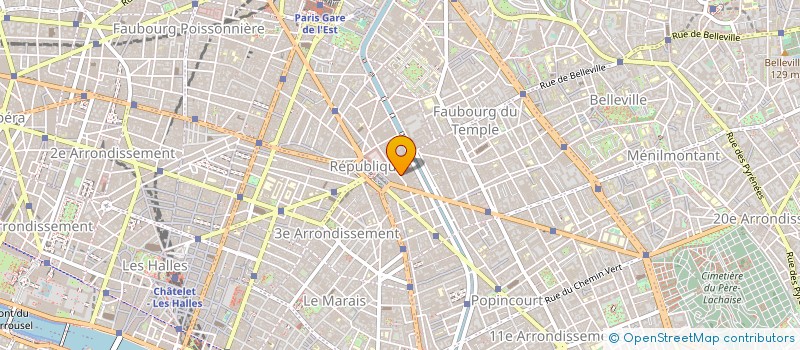localisation de l'entreprise AUTOMATIC ANSWER COMMUNICATION à PARIS