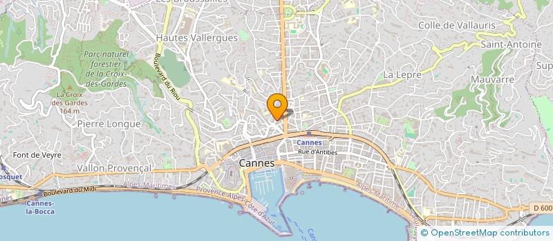 localisation de l'entreprise AUTOMATIC CASH ELECTRONIC à CANNES