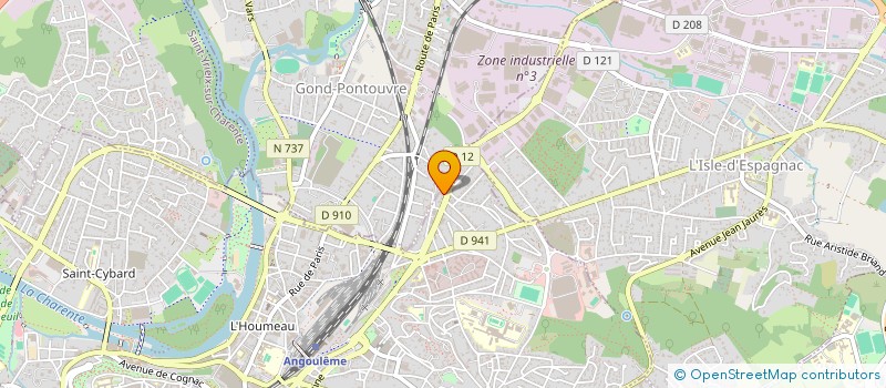 localisation de l'entreprise AUTOMATIC CENTER à ANGOULEME