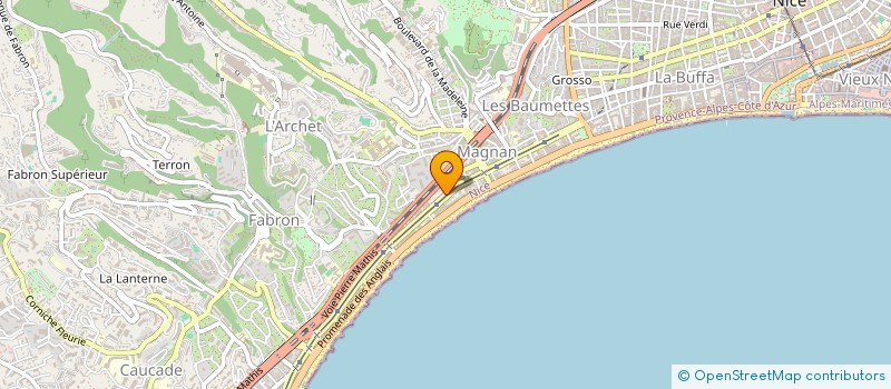localisation de l'entreprise AUTOMATIC DISTRIBUTION à NICE