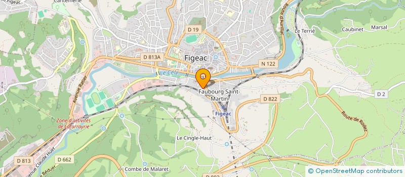 localisation de l'entreprise AUTOMATIC JEUX à FIGEAC