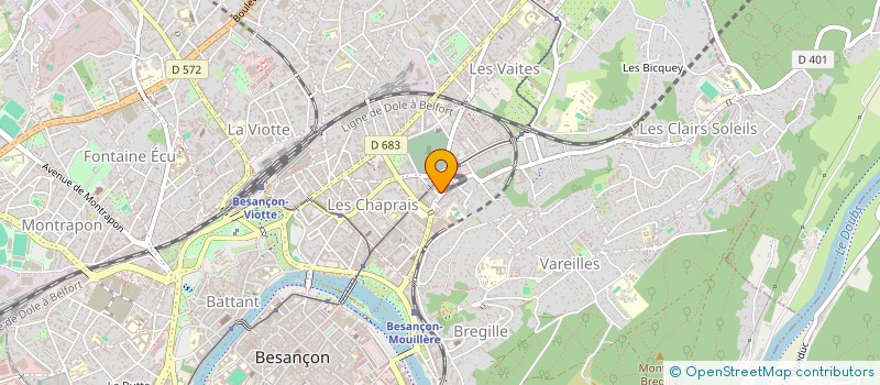 localisation de l'entreprise AUTOMATIC LOISIRS à BESANCON