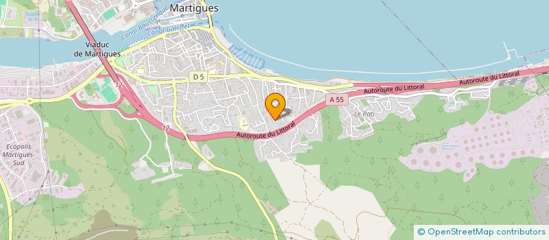 localisation de l'entreprise AUTOMATIC SYSTEMS à MARTIGUES
