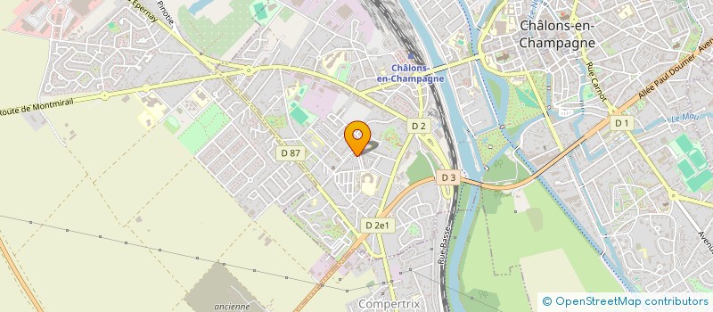 localisation de l'entreprise AUTOMATIC VALVE ACCESSORIES à CHALONS-EN-CHAMPAGNE
