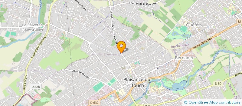 localisation de l'entreprise AUTOMATION DEVELOPPEMENT à LA SALVETAT-SAINT-GILLES