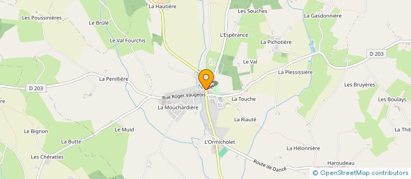 localisation de l'entreprise AUTOMATION ET DEVELOPPEMENT DOMESTIQUE ET INDUSTRIEL FRANCAIS à PERCHE-EN-NOCE