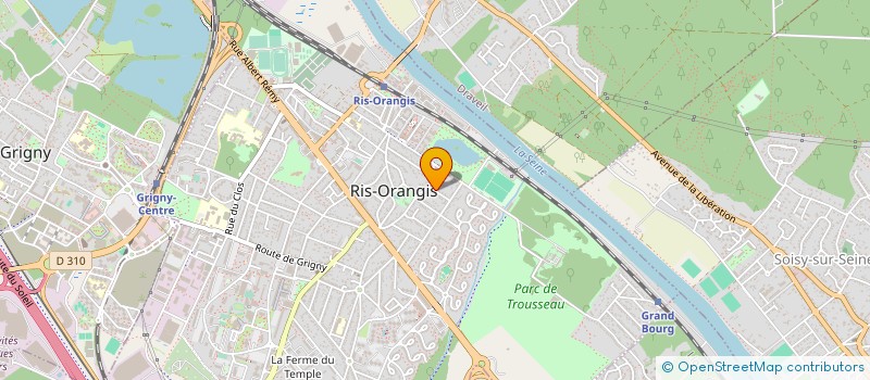 localisation de l'entreprise AUTOMATIQUE DISTRIBUTION PRODUITS à RIS-ORANGIS