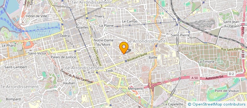 localisation de l'entreprise AUTOMATIQUE DISTRIBUTION SERVICE à MARSEILLE