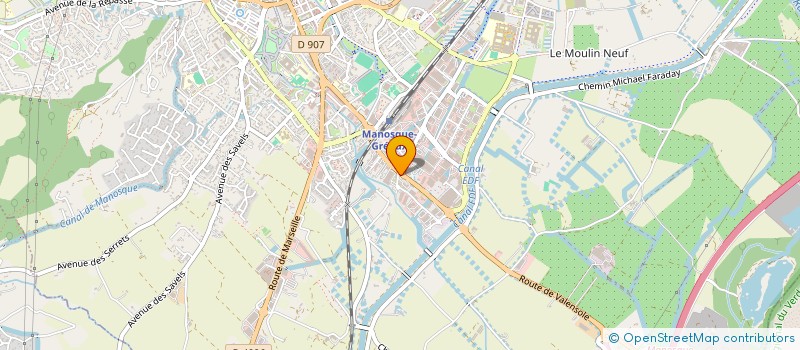 localisation de l'entreprise AUTOMATISATION DE SERVICES ALIMENTAIRES  MANOSQUE