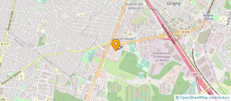 localisation de l'entreprise AUTOMATISATION ELECTRICITE ELECTRONIQUE à GRIGNY