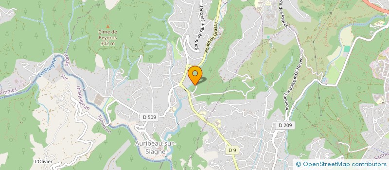 localisation de l'entreprise AUTOMATISATION TELECOMMANDE SERVICES à AURIBEAU-SUR-SIAGNE