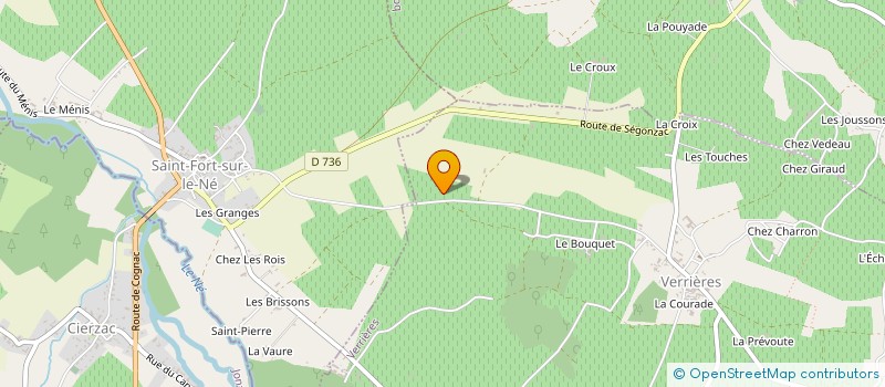 localisation de l'entreprise AUTOMATISME 16 à GENSAC-LA-PALLUE