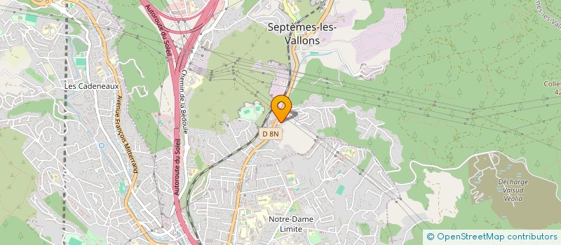 localisation de l'entreprise AUTOMATISME CLIMATISATION PORTAIL à SEPTEMES LES VALLONS