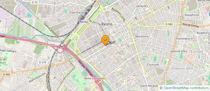 localisation de l'entreprise AUTOMATISME CONCEPT 51 à REIMS