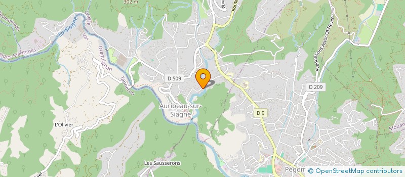 localisation de l'entreprise AUTOMATISME CONTROLE ACCES ALARMES DOMOT à AURIBEAU-SUR-SIAGNE