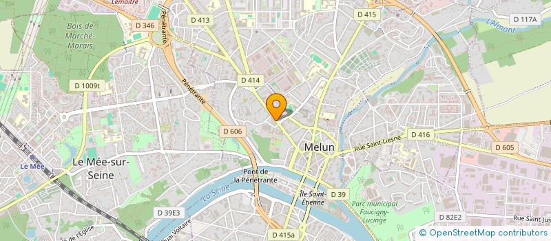 localisation de l'entreprise AUTOMATISME ELECTRICITE ELECTRONIQUE à MELUN