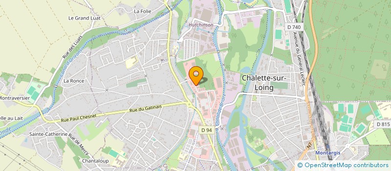 localisation de l'entreprise AUTOMATISME ENGINEERING SARL à CHALETTE-SUR-LOING