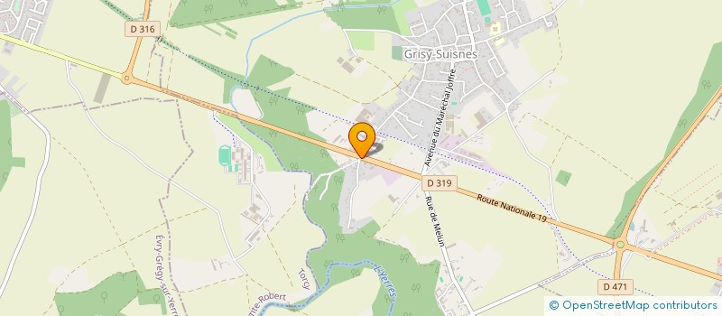 localisation de l'entreprise AUTOMATISME ET DEVELOPPEMENT  GRISY-SUISNES