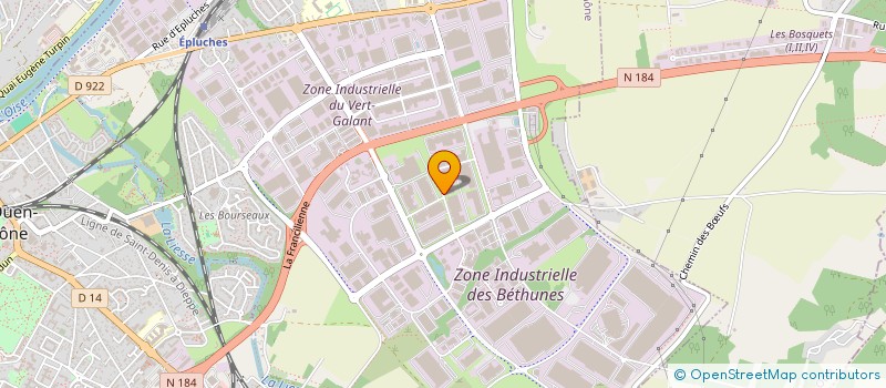 localisation de l'entreprise AUTOMATISME ET EXPLOITATION DES ENERGIES NOUVELLES à SAINT-OUEN-L'AUMONE