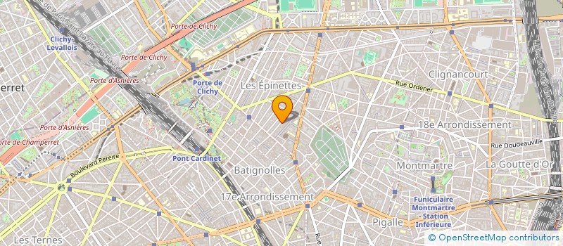 localisation de l'entreprise AUTOMATISME ET MATERIEL DE LEVAGE à PARIS