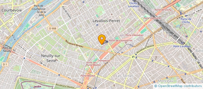 localisation de l'entreprise AUTOMATISME ET MECANIQUE  LEVALLOIS-PERRET