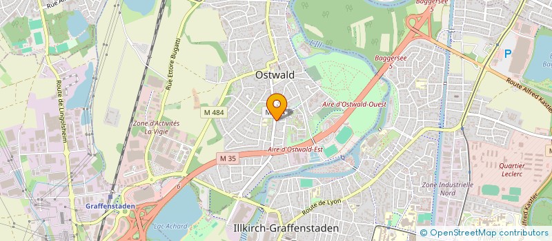 localisation de l'entreprise AUTOMATISME ET POSE DE L'EST à OSTWALD