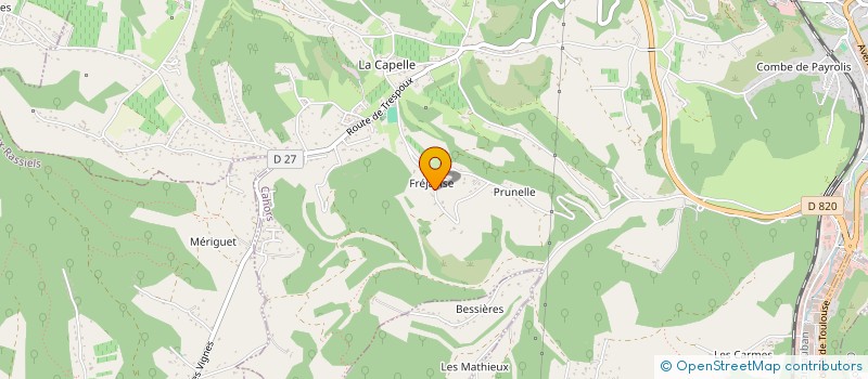 localisation de l'entreprise AUTOMATISME FREDERIC BOUSQUET à CAHORS